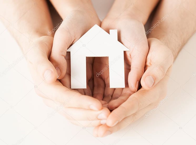 Home in hands